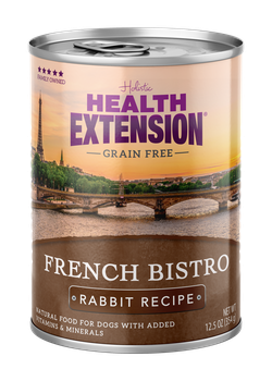 Health Extension French Bistro Rabbit Recipe Canned Dog Food